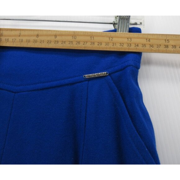 VINTAGE Geiger Skirt 38 Boiled Wool A-Line Midi Peasant Cottage US 6 - Picture 3 of 8